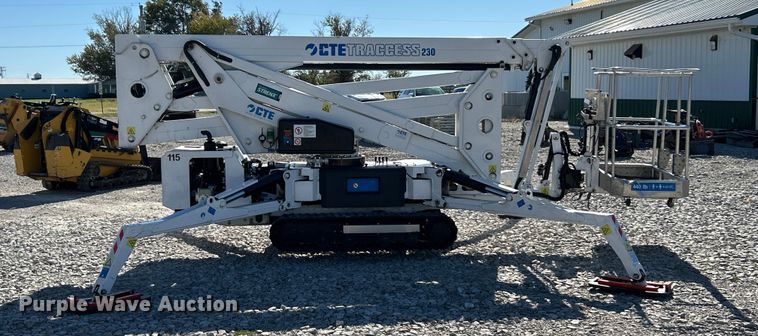 image for item ET6532 2022 CTE 230 boom lift