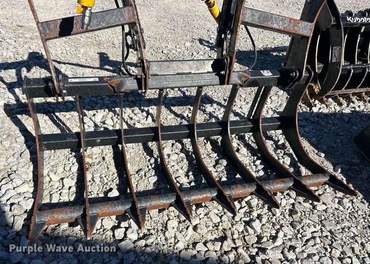 image for item ET6539 Tomahawk skid steer grapple bucket