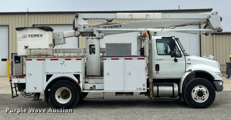 CAMIóN CON CANASTILLA 2012 INTERNATIONAL TEREX