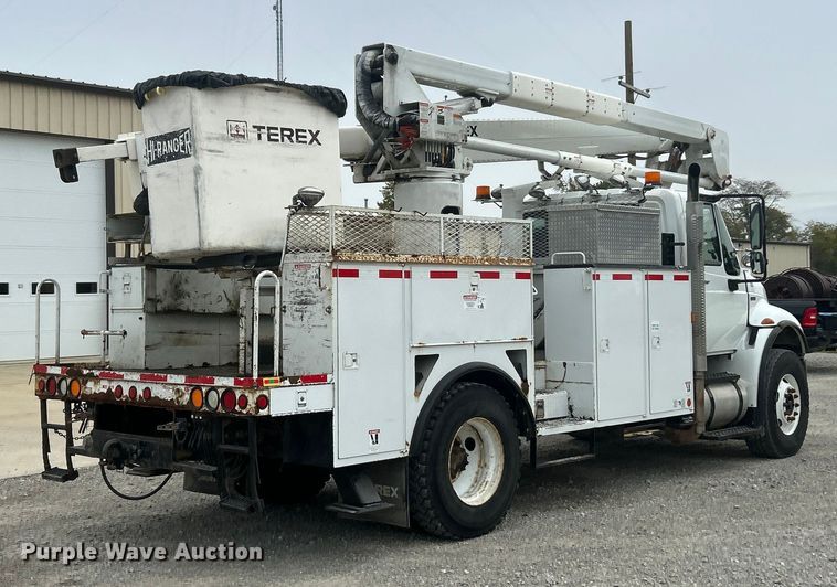 CAMIóN CON CANASTILLA 2012 INTERNATIONAL TEREX