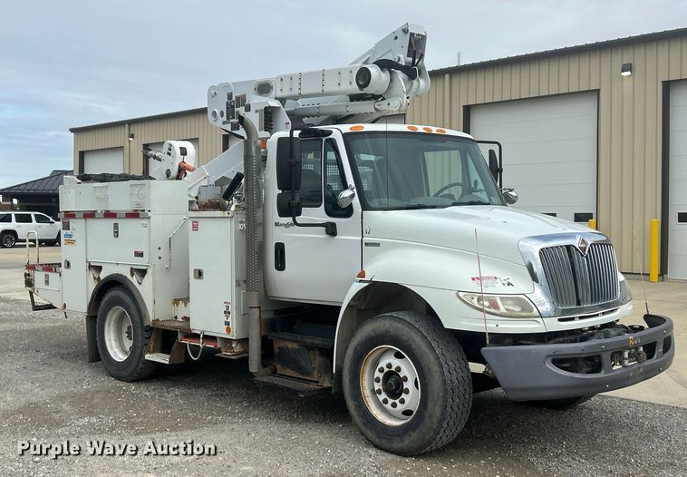 CAMIóN CON CANASTILLA 2010 INTERNATIONAL ALTEC