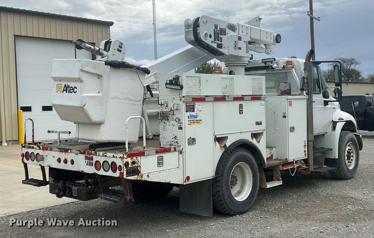 CAMIóN CON CANASTILLA 2010 INTERNATIONAL ALTEC