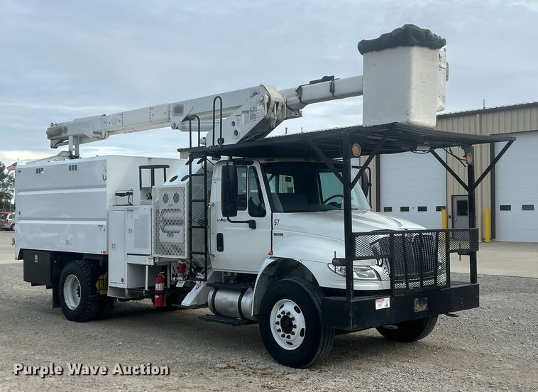 CAMIóN CON CANASTILLA 2014 INTERNATIONAL TEREX