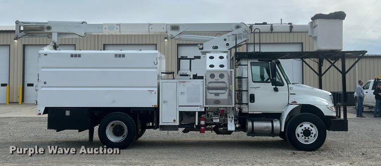 CAMIóN CON CANASTILLA 2014 INTERNATIONAL TEREX