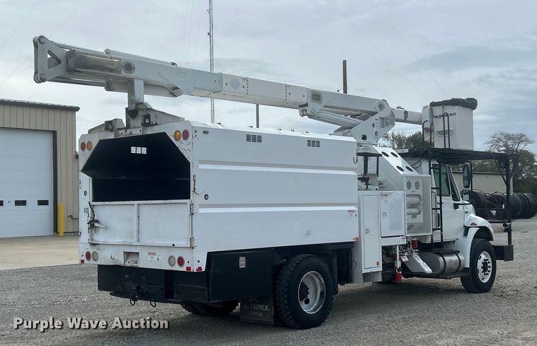 CAMIóN CON CANASTILLA 2014 INTERNATIONAL TEREX