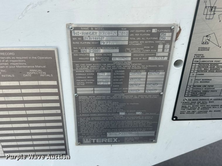 image for item ET6565 2014 International 4400 forestry bucket truck