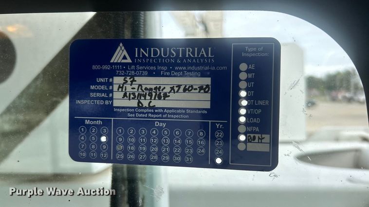 image for item ET6565 2014 International 4400 forestry bucket truck