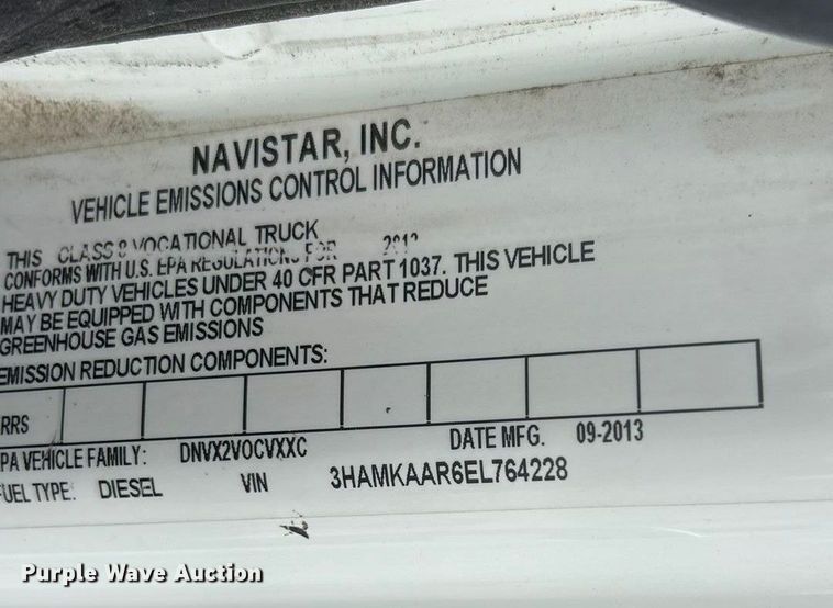 image for item ET6565 2014 International 4400 forestry bucket truck