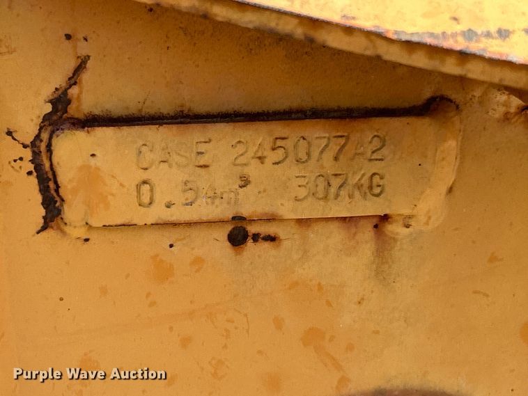 image for item ET6604 Case skid steer bucket