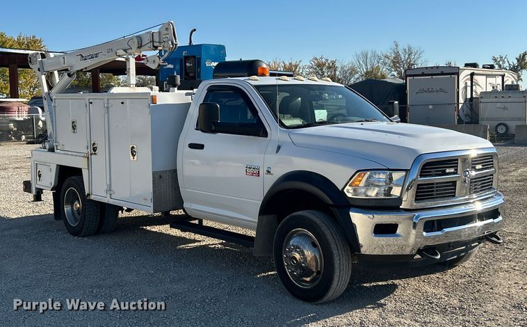 image for item ET6614 2012 Dodge Ram 5500 utility / service truck