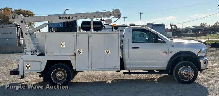 image for item ET6614 2012 Dodge Ram 5500 utility / service truck