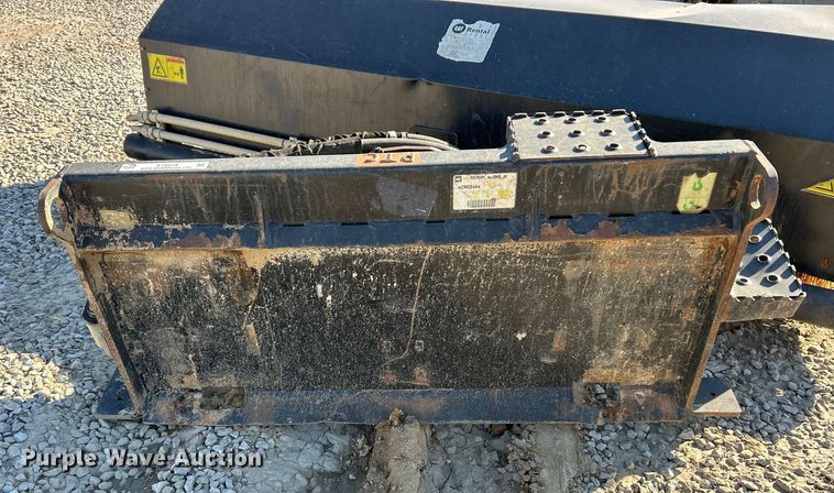 image for item ET6619 Caterpillar BA18 skid steer broom