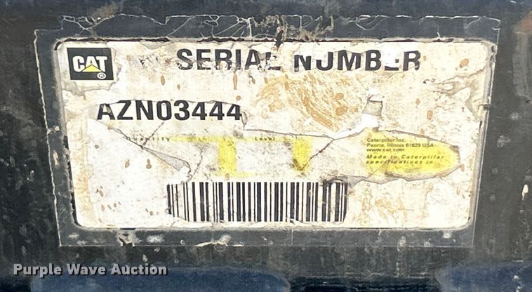 image for item ET6619 Caterpillar BA18 skid steer broom