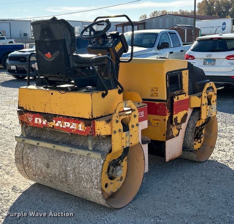 image for item ET6621 1998 Dynapac CC122 double drum vibratory roller