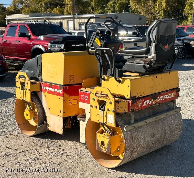 image for item ET6621 1998 Dynapac CC122 double drum vibratory roller