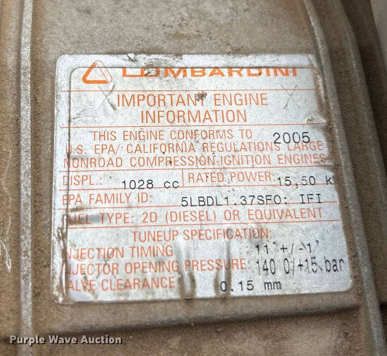 image for item ET6636 2005 Wacker Neuson RT82-SC trench compactor