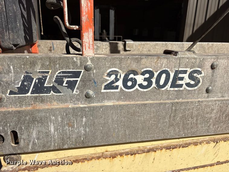 image for item ET7283 2009 JLG 2630ES scissor lift