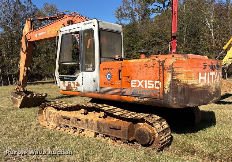 image for item ET7285 1994 Hitachi EX150 excavator