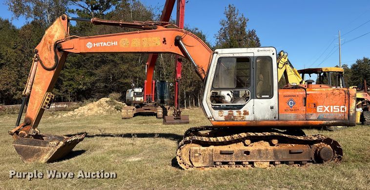 image for item ET7285 1994 Hitachi EX150 excavator