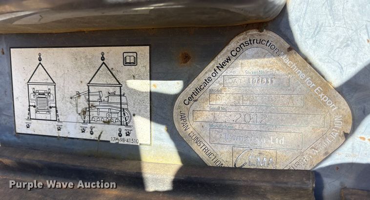 image for item ET7287 2006 Komatsu D39PX-21 dozer