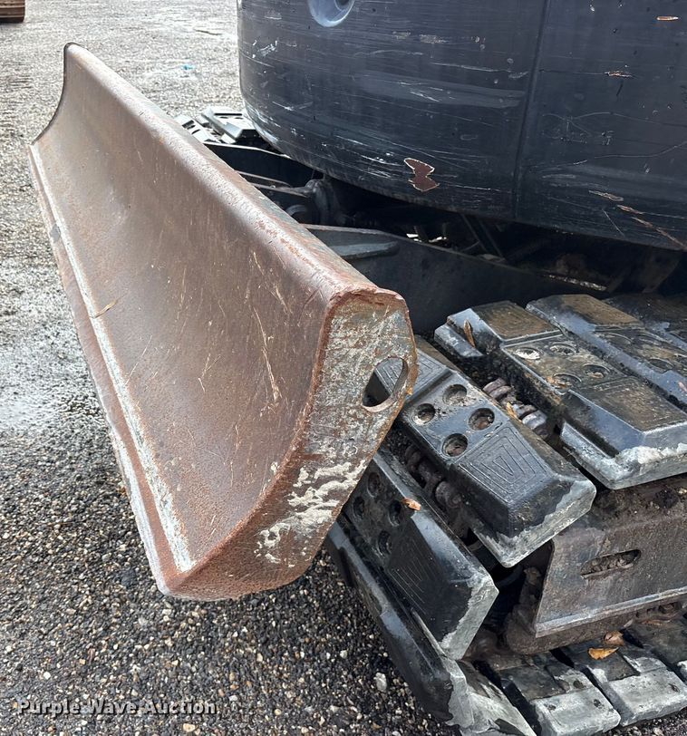 image for item ET7322 2012 Komatsu PC88MR-8 mini excavator