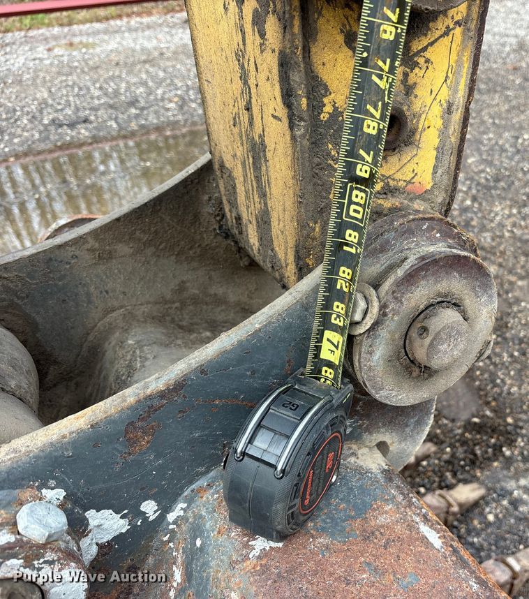 image for item ET7322 2012 Komatsu PC88MR-8 mini excavator