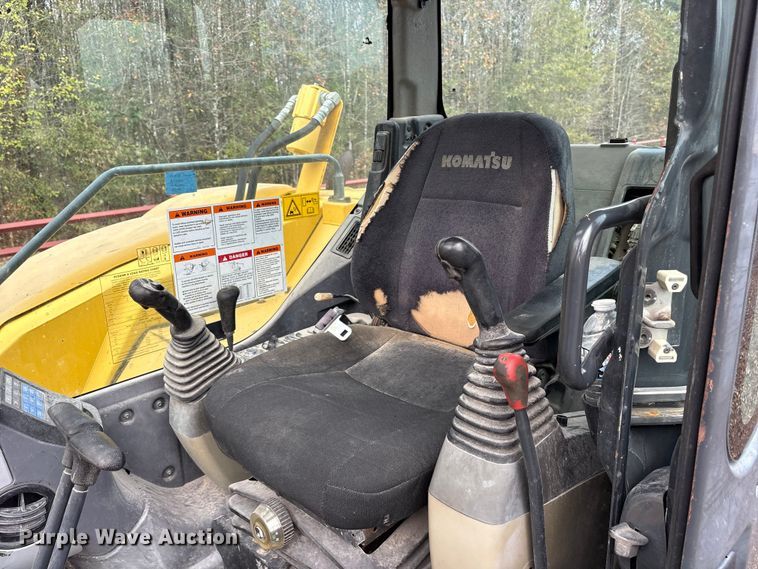 image for item ET7322 2012 Komatsu PC88MR-8 mini excavator