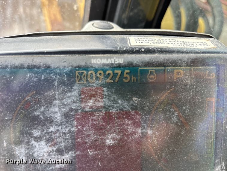 image for item ET7322 2012 Komatsu PC88MR-8 mini excavator