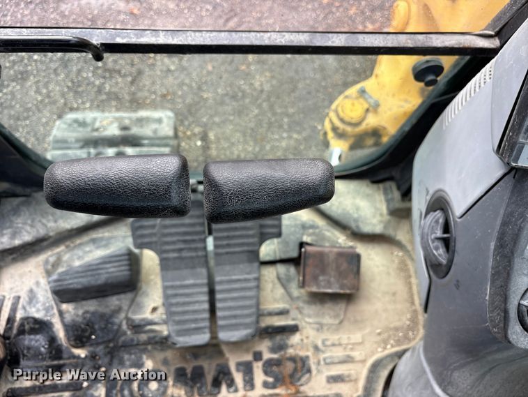 image for item ET7322 2012 Komatsu PC88MR-8 mini excavator