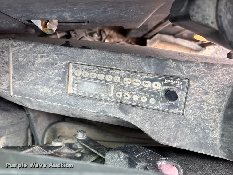 image for item ET7322 2012 Komatsu PC88MR-8 mini excavator