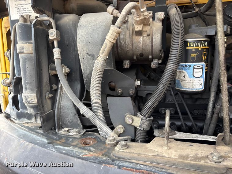 image for item ET7322 2012 Komatsu PC88MR-8 mini excavator