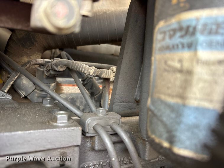 image for item ET7322 2012 Komatsu PC88MR-8 mini excavator