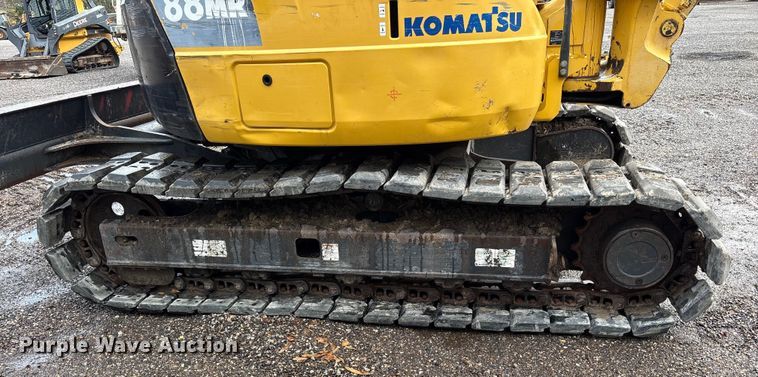 image for item ET7322 2012 Komatsu PC88MR-8 mini excavator