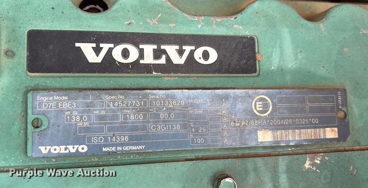 image for item ET7325 2006 Volvo EC240BLC excavator