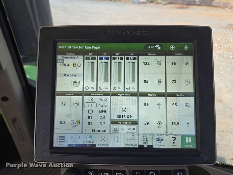 image for item EU3929 2016 John Deere 9570R Scraper Special 4WD tractor