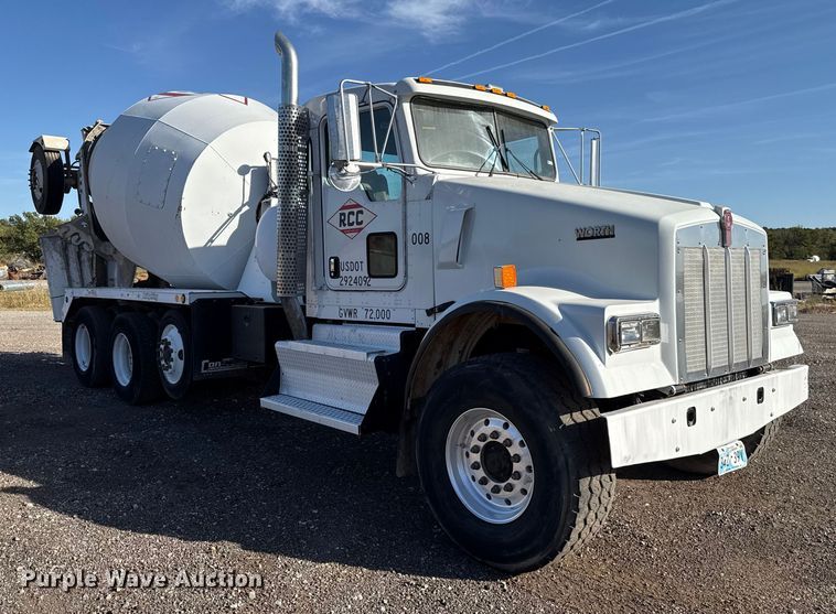 image for item EU5177 2015 Kenworth W900 ready mix truck