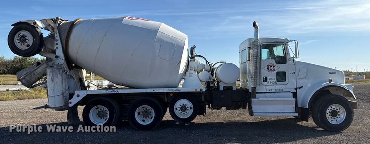 image for item EU5177 2015 Kenworth W900 ready mix truck