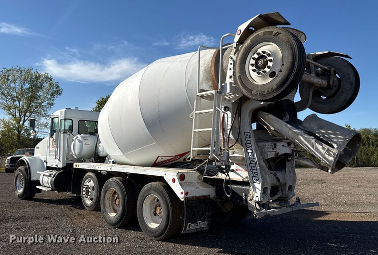 image for item EU5177 2015 Kenworth W900 ready mix truck