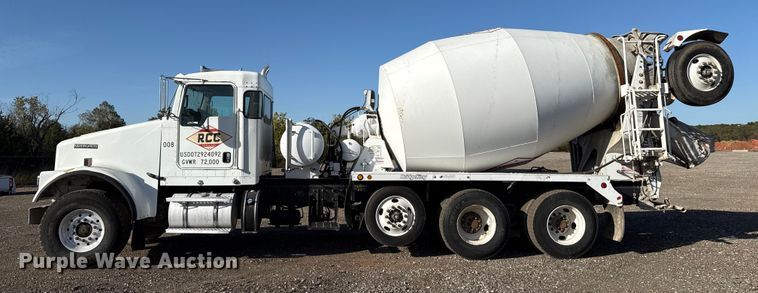 image for item EU5177 2015 Kenworth W900 ready mix truck