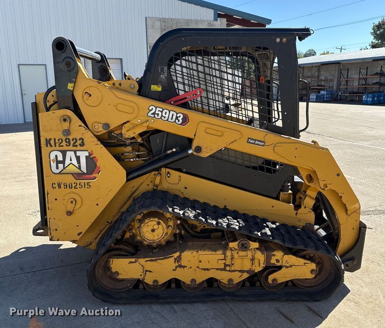 MINI CARGADOR SOBRE ORUGAS 2020 CATERPILLAR 259D3
