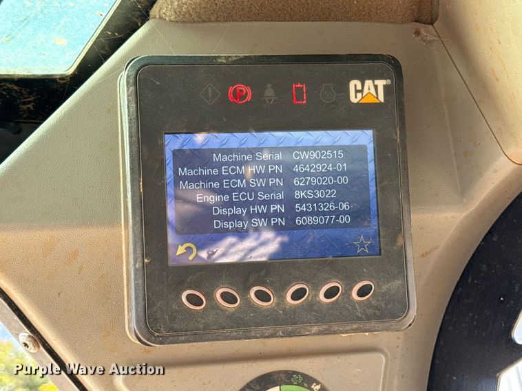 image for item EU5288 2020 Caterpillar 259D3 tracked skid steer loader