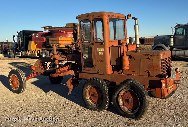 image for item EU6200 1963 Galion 503 rigid frame motor grader