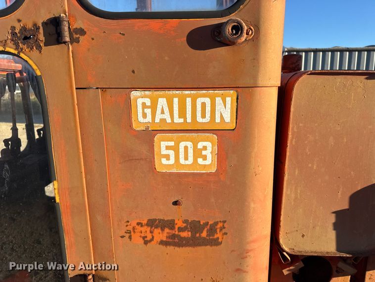 image for item EU6200 1963 Galion 503 rigid frame motor grader