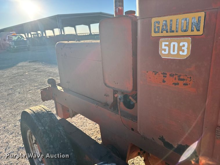 image for item EU6200 1963 Galion 503 rigid frame motor grader