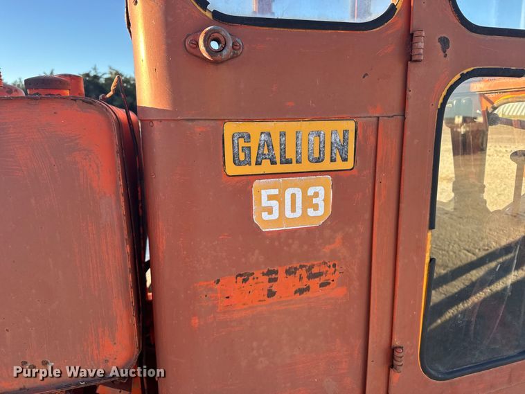 image for item EU6200 1963 Galion 503 rigid frame motor grader