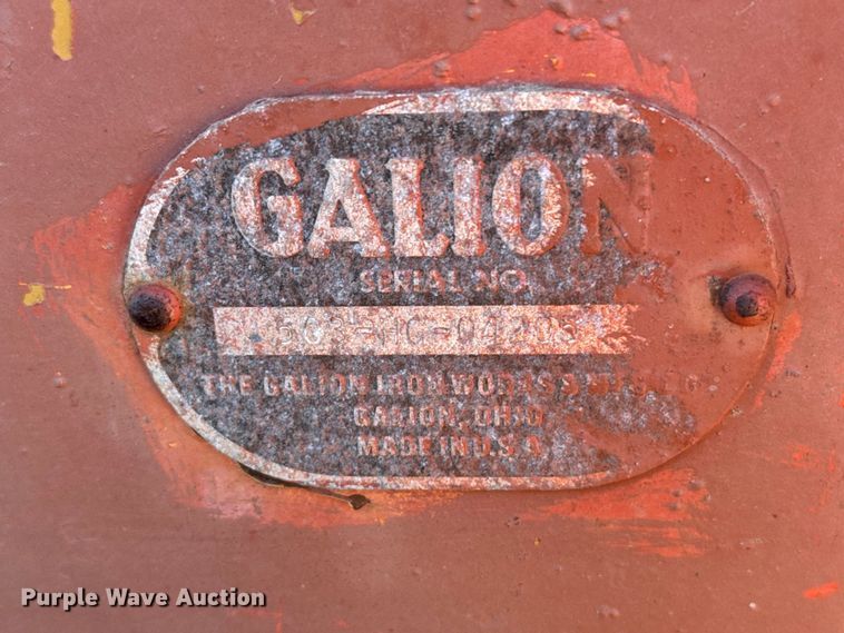 image for item EU6200 1963 Galion 503 rigid frame motor grader