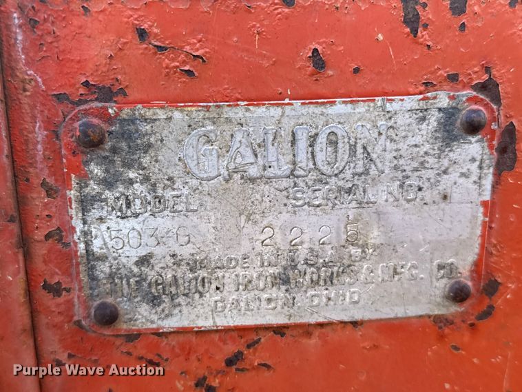 image for item EU6201 1956 Galion 503G rigid frame motor grader