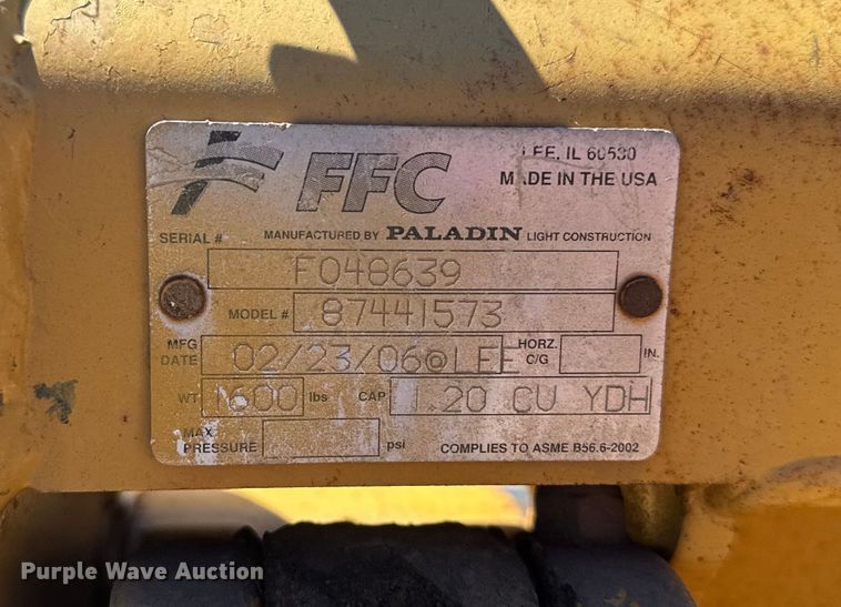 image for item EU6203 2006 Case 580 Super M Plus Series 2 backhoe