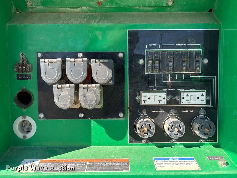 image for item EU8525 2016 Whisperwatt DCA -70SSIU4F generator