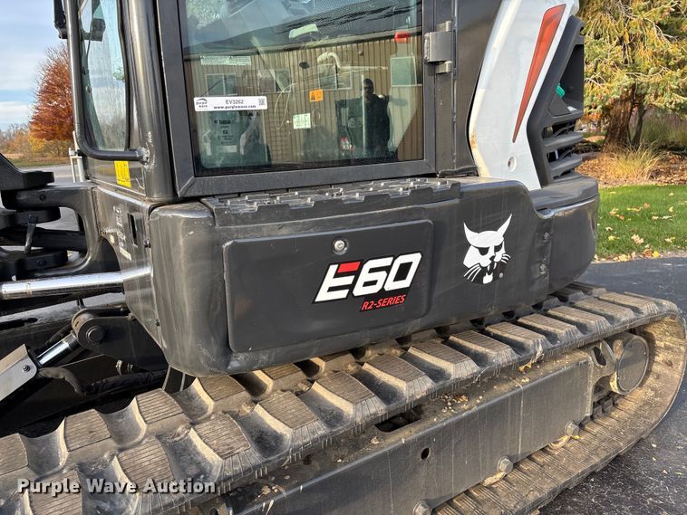 image for item EV3262 2023 Bobcat E60 mini excavator